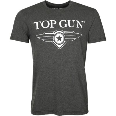 Top Gun T-Shirt Cloudy TG20191006 - Heren, XXL, grijs Top Gun T-Shirt Cloudy TG20191006 - Heren, XXL, grijs