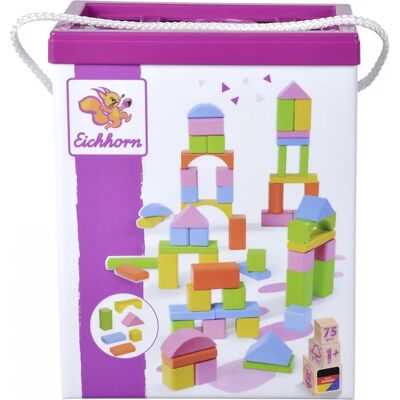 Juguete de construcción colorido Eichhorn 100088011 - Juguete de construcción Juguete de construcción colorido Eichhorn 100088011 - Juguete de construcción