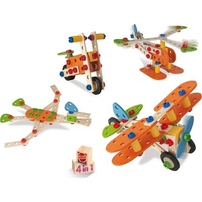 Eichhorn 100039031 Bunt Construction Toy - 85 Pieces Eichhorn 100039031 Bunt Construction Toy - 85 Pieces