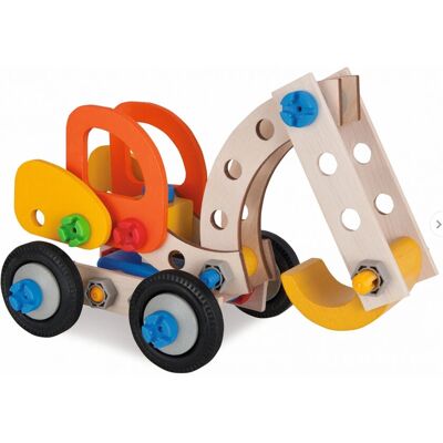 Eichhorn 90 Pcs Construction Toy - Excavator, Traktor, Loader Eichhorn 90 Pcs Construction Toy - Excavator, Traktor, Loader