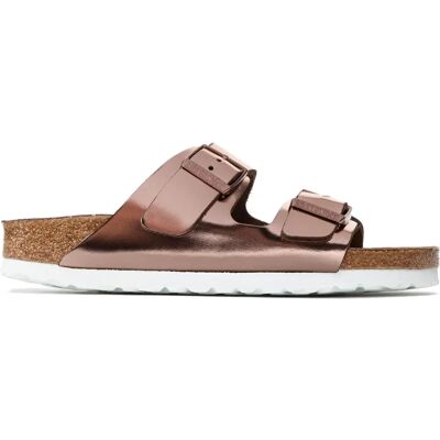 Birkenstock Arizona Metallisk Kobberlæder Sandaler - Sandaler Birkenstock Arizona Metallisk Kobberlæder Sandaler - Sandaler