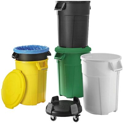 Contenitore multifunzionale Rothopro Bianco 120L - Sicuro per alimenti Contenitore multifunzionale Rothopro Bianco 120L - Sicuro per alimenti