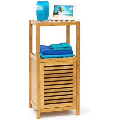 Étagère de salle de bain Relaxdays - 80x36,5x33 cm - Marron - Rangement et Organisation - Publicité Étagère de salle de bain Relaxdays - 80x36,5x33 cm - Marron - Rangement et Organisation - Publicité