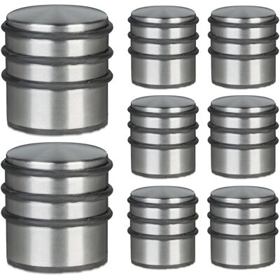 Relaxdays Door Stopper Stainless Steel - Door Guard Relaxdays Door Stopper Stainless Steel - Door Guard
