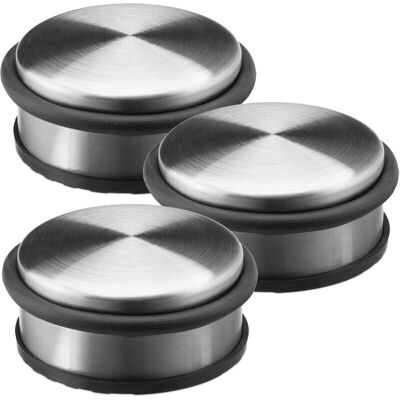 RELAXDAYS - 3x Set Fermaporta - Metal - Steel - Door Stop Set RELAXDAYS - 3x Set Fermaporta - Metal - Steel - Door Stop Set