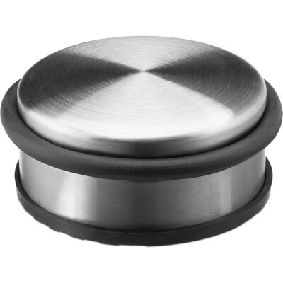 Relaxdays - Stainless Steel Door Stopper Set - Protects Floors Relaxdays - Stainless Steel Door Stopper Set - Protects Floors