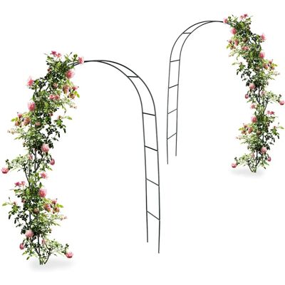 RELAXDAYS Arches de Jardin - Soutient Plantes Grimpantes & Roses - Publicité RELAXDAYS Arches de Jardin - Soutient Plantes Grimpantes & Roses - Publicité
