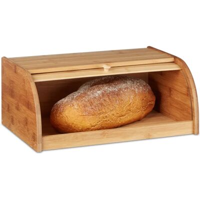 Relaxdays Modell 4052025166564 Bambus Brotkasten - Rustikales Naturholz Relaxdays Modell 4052025166564 Bambus Brotkasten - Rustikales Naturholz