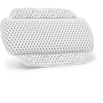 Relaxdays Bath Pillow - Support Neck and Head - 8 Suction Cups Relaxdays Bath Pillow - Support Neck and Head - 8 Suction Cups