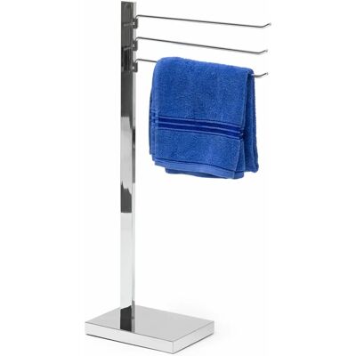 Relaxdays Krom Handdukshållare - 3 Roterbara Armar - Badrumsaccessoar Relaxdays Krom Handdukshållare - 3 Roterbara Armar - Badrumsaccessoar
