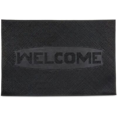 Relaxdays Alfombra de Goma Negra - Interior y Exterior - 60x40 cm Relaxdays Alfombra de Goma Negra - Interior y Exterior - 60x40 cm