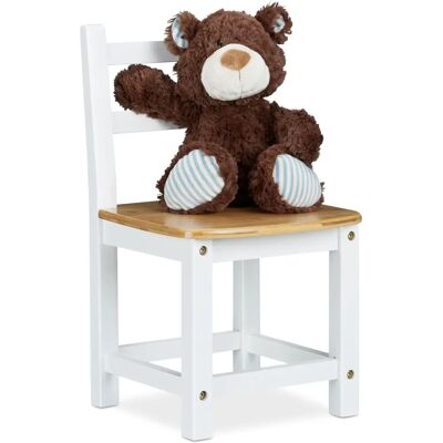 Relaxdays Barnrustik bambustol - Säker, Mångsidig, 50cm Relaxdays Barnrustik bambustol - Säker, Mångsidig, 50cm