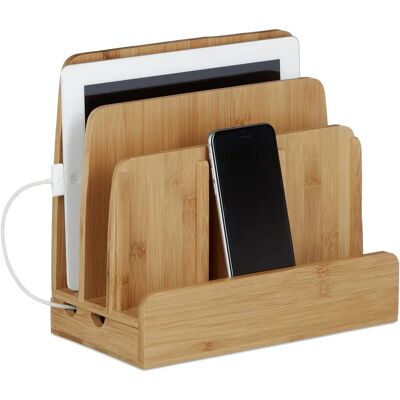 Relaxdays Bambus Multi-Geräte Organizer - Natur Relaxdays Bambus Multi-Geräte Organizer - Natur