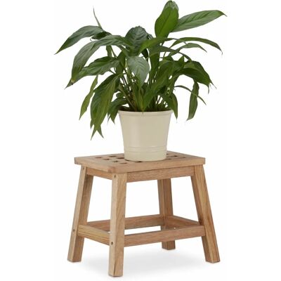 Relaxdays 10020654 step stool - Schemel aus Holz, Natur, 25,5x29,5x22 cm Relaxdays 10020654 step stool - Schemel aus Holz, Natur, 25,5x29,5x22 cm