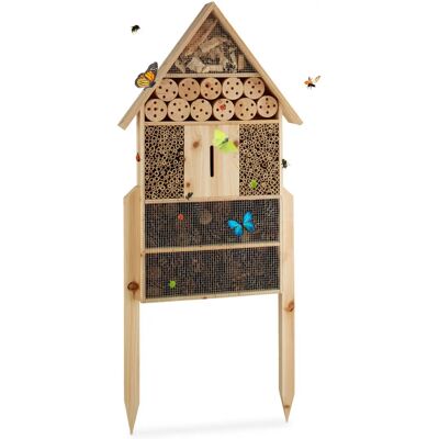 RELAXDAYS - 10020723 - XL - Legno - Hotel per insetti RELAXDAYS - 10020723 - XL - Legno - Hotel per insetti