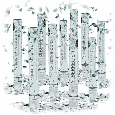 Canon Confetti 10020852 Silver - Party Confetti Canon Confetti 10020852 Silver - Party Confetti