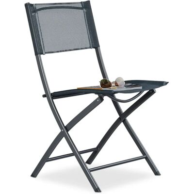 Chaise de Camping Relaxdays - Légère, Résistante et Portable - Publicité Chaise de Camping Relaxdays - Légère, Résistante et Portable - Publicité