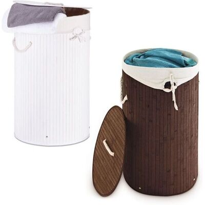 RELAXDAYS - Redondo plegable - Ø41 cm - 80 L - Cesto de ropa RELAXDAYS - Redondo plegable - Ø41 cm - 80 L - Cesto de ropa