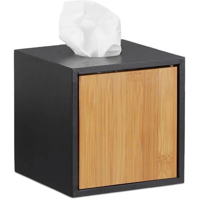 Relaxdays Bambus Tissue Box - Elegant, Hållbar & Universell Relaxdays Bambus Tissue Box - Elegant, Hållbar & Universell