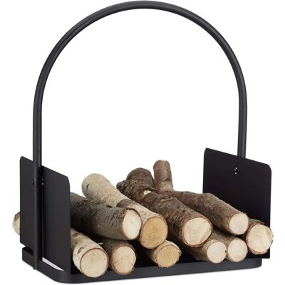 Cesto Legna Grande, Design Moderno - RELAXDAYS Cesto Legna Grande, Design Moderno - RELAXDAYS