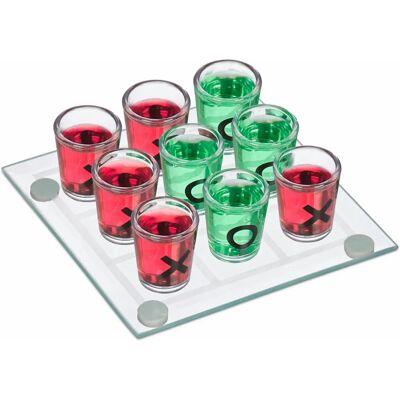 Relaxdays Parti játék - Ivójáték TicTacToe Relaxdays Parti játék - Ivójáték TicTacToe