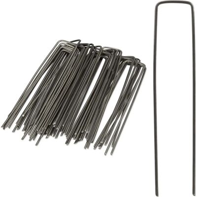 Relaxdays Ensemble de Piquets en Acier - 15 cm, 50 pièces - Jardin, Tente, Fixation câble Relaxdays Ensemble de Piquets en Acier - 15 cm, 50 pièces - Jardin, Tente, Fixation câble