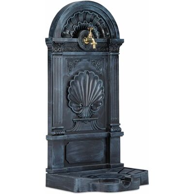 Relaxdays 10022939 Fontana da Giardino Vintage Alluminio Grigio Relaxdays 10022939 Fontana da Giardino Vintage Alluminio Grigio
