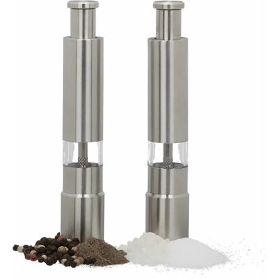 Relaxdays Macinino per Sale e Pepe in Acciaio Inox - Manuale Relaxdays Macinino per Sale e Pepe in Acciaio Inox - Manuale