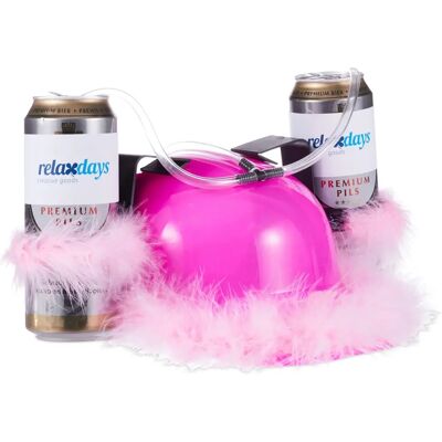 Relaxdays Jeu de fête Beer pong rose - Jeu/Accessoire - Publicité Relaxdays Jeu de fête Beer pong rose - Jeu/Accessoire - Publicité