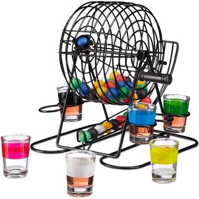 Relaxdays Bingo Jogo de Festa - Multicolor - 6 Jogadores Relaxdays Bingo Jogo de Festa - Multicolor - 6 Jogadores
