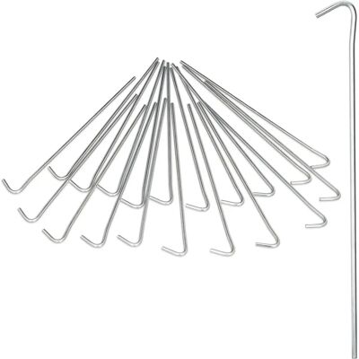 Relaxdays Zeltpflöcke - 22cm Silber - Camping & Befestigung Relaxdays Zeltpflöcke - 22cm Silber - Camping & Befestigung