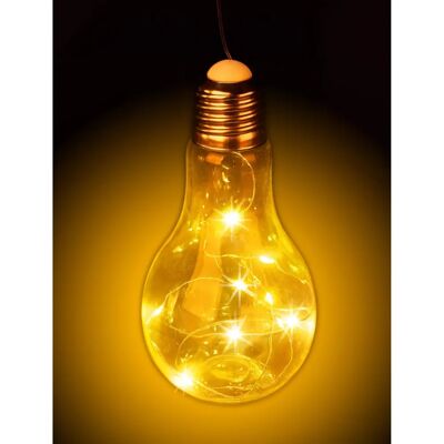 Relaxdays LED Dekorativ Glödlampa - Trådlös ljusslinga Relaxdays LED Dekorativ Glödlampa - Trådlös ljusslinga