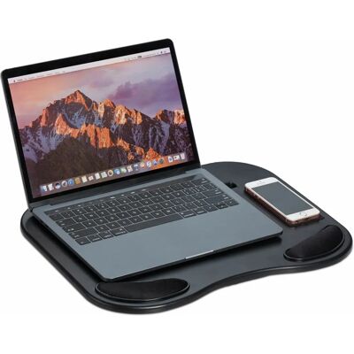 Relaxdays 10024100 Laptopständer - Ergonomisch, Schwarz Relaxdays 10024100 Laptopständer - Ergonomisch, Schwarz