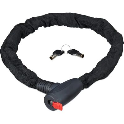 Relaxdays Kettingslot 100cm Zwart Relaxdays Kettingslot 100cm Zwart