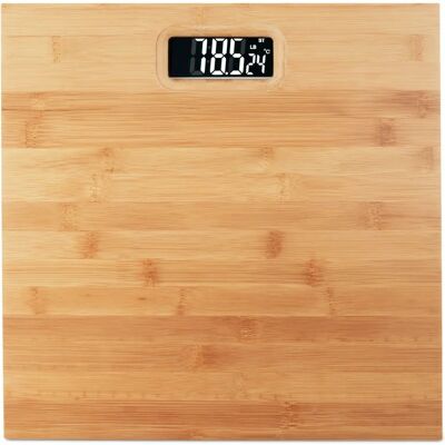 Relaxdays 10024148 Personvåg - Bambu 180kg Relaxdays 10024148 Personvåg - Bambu 180kg