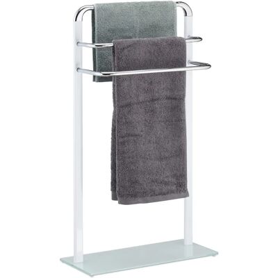 Relaxdays BT 80x45x20cm Soporte para Toallas - Accesorio Moderno para Baño Relaxdays BT 80x45x20cm Soporte para Toallas - Accesorio Moderno para Baño