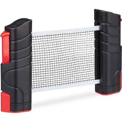 Relaxdays Portable Adjustable Table Tennis Net - Family Fun Indoor Outdoor Relaxdays Portable Adjustable Table Tennis Net - Family Fun Indoor Outdoor