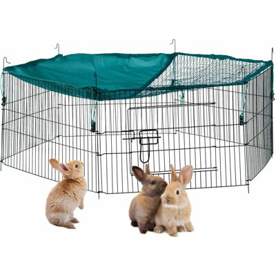 Relaxdays habitat pour petits animaux - Vert, 110 cm - Métal et nylon - Publicité Relaxdays habitat pour petits animaux - Vert, 110 cm - Métal et nylon - Publicité