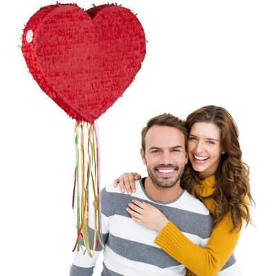 Relaxdays Piñata Cuore Rosso - Decorazione Festa Relaxdays Piñata Cuore Rosso - Decorazione Festa