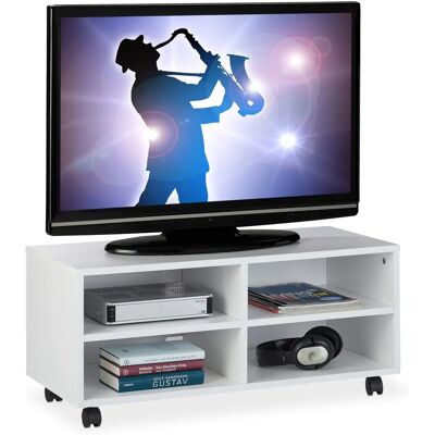 RELAXDAYS Mueble de TV con 4 Compartimentos RELAXDAYS Mueble de TV con 4 Compartimentos