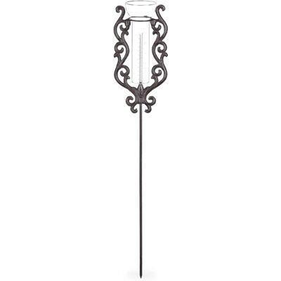 Relaxdays Pluviometro Vintage - Decorazione Giardino - 12 cm / 5 pollici Relaxdays Pluviometro Vintage - Decorazione Giardino - 12 cm / 5 pollici