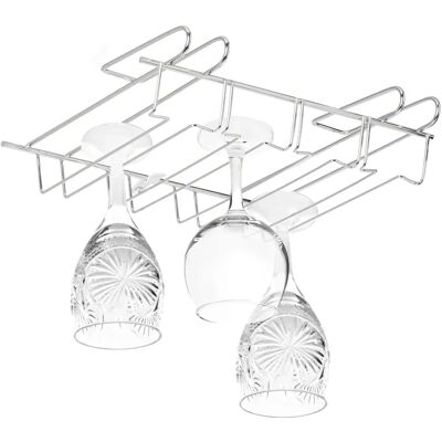 RELAXDAYS Tragbarer Glashalter - Platzsparende Wandmontage für 12 Gläser RELAXDAYS Tragbarer Glashalter - Platzsparende Wandmontage für 12 Gläser