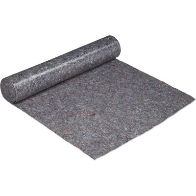 Rullo protettivo per pavimenti Relaxdays - 25m x 1m, Grigio, Antiscivolo, Impermeabile Rullo protettivo per pavimenti Relaxdays - 25m x 1m, Grigio, Antiscivolo, Impermeabile