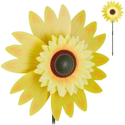 Relaxdays Wind Spinner Sonnenblume - Gartendekoration Relaxdays Wind Spinner Sonnenblume - Gartendekoration