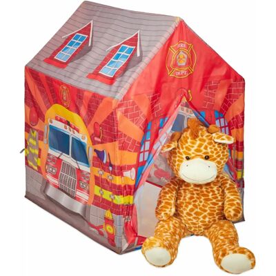 Relaxdays 10028886 Tente de Jeu - Petits Pompiers - Publicité Relaxdays 10028886 Tente de Jeu - Petits Pompiers - Publicité