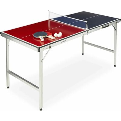 Relaxdays Set da Ping Pong Pieghevole Portatile - Interno/Esterna Relaxdays Set da Ping Pong Pieghevole Portatile - Interno/Esterna