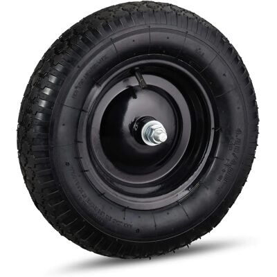 Relaxdays Tuinwagenwiel 4.80 4.00-8 Stalen velg - Max 120kg Relaxdays Tuinwagenwiel 4.80 4.00-8 Stalen velg - Max 120kg