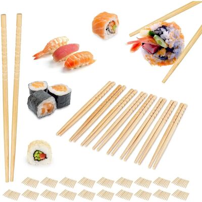 RELAXDAYS Bambus-Chopsticks-Set - 200 Paare - Naturholz - 24cm - Asiatische Küche RELAXDAYS Bambus-Chopsticks-Set - 200 Paare - Naturholz - 24cm - Asiatische Küche