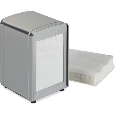 Relaxdays Retro Steel Napkin Holders Set of 10 - Table Accessory Relaxdays Retro Steel Napkin Holders Set of 10 - Table Accessory