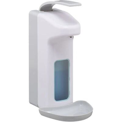 Relaxdays 10029930 Zeepdispenser - Wit Relaxdays 10029930 Zeepdispenser - Wit